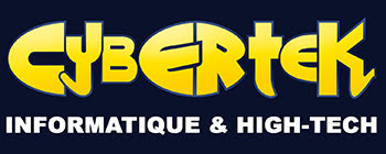 Cybertek Logo Fond Bleu