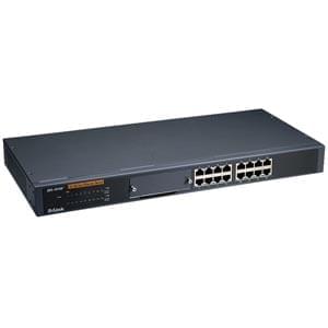 Switch D-Link 16 ports 10/100Mbps Rackable DES-1016R+
