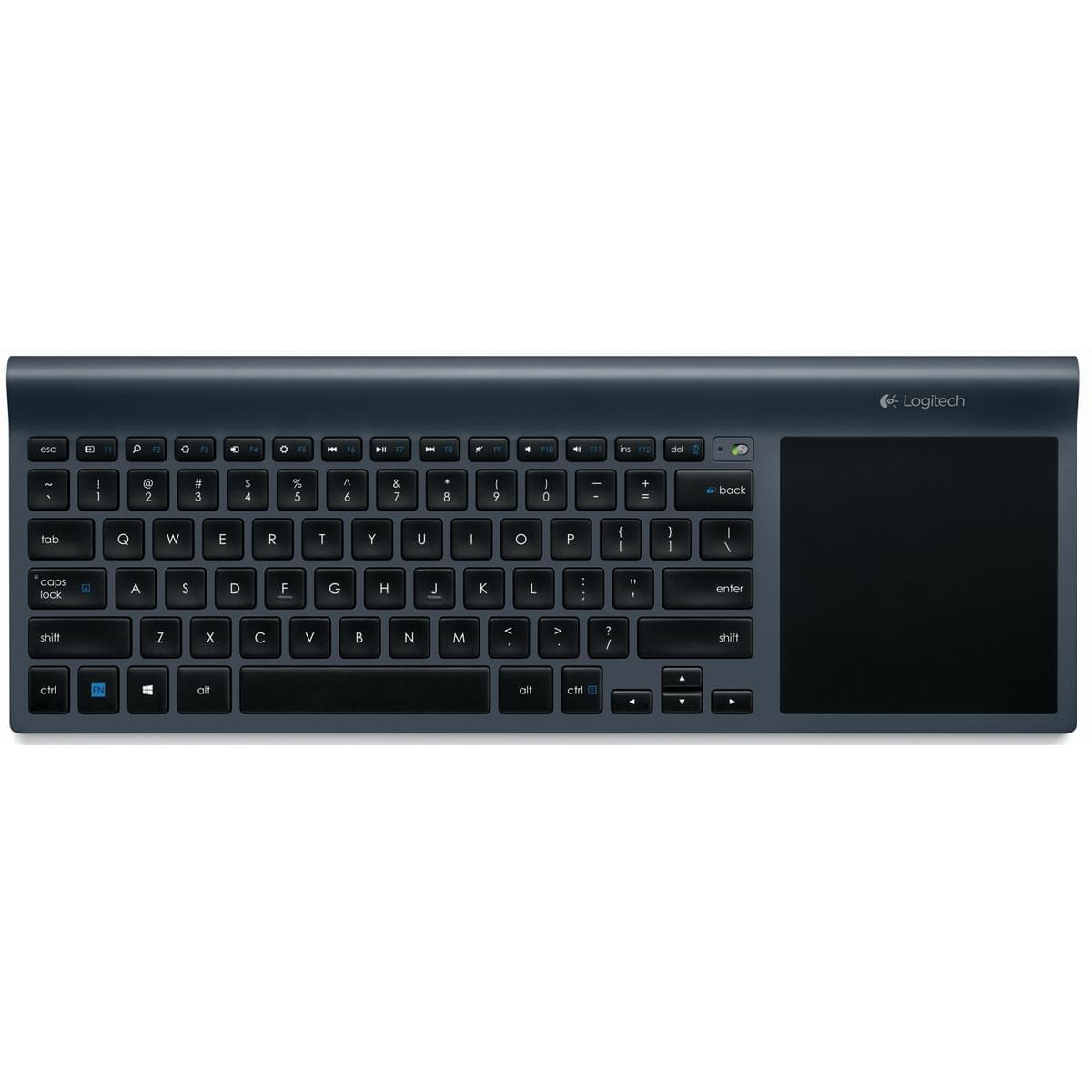 Clavier PC Logitech Wireless All-in-One Keyboard TK820 (+touchpad)