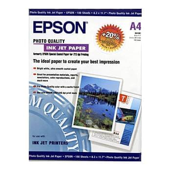 Papier imprimante Epson Papier C13S041061 couche A4 100f. 100g.