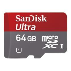 Mémoire APN/GSM Marque/Marque Micro SDXC 64Go Class 10 + Adapt.
