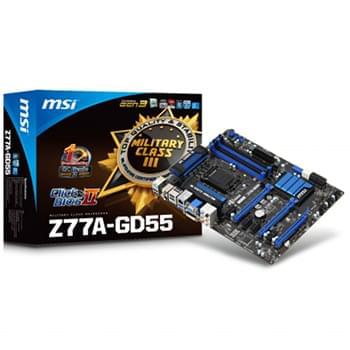Carte mère MSI Z77A-GD55 - Z77/SK1155/DDR3/DVI/ATX