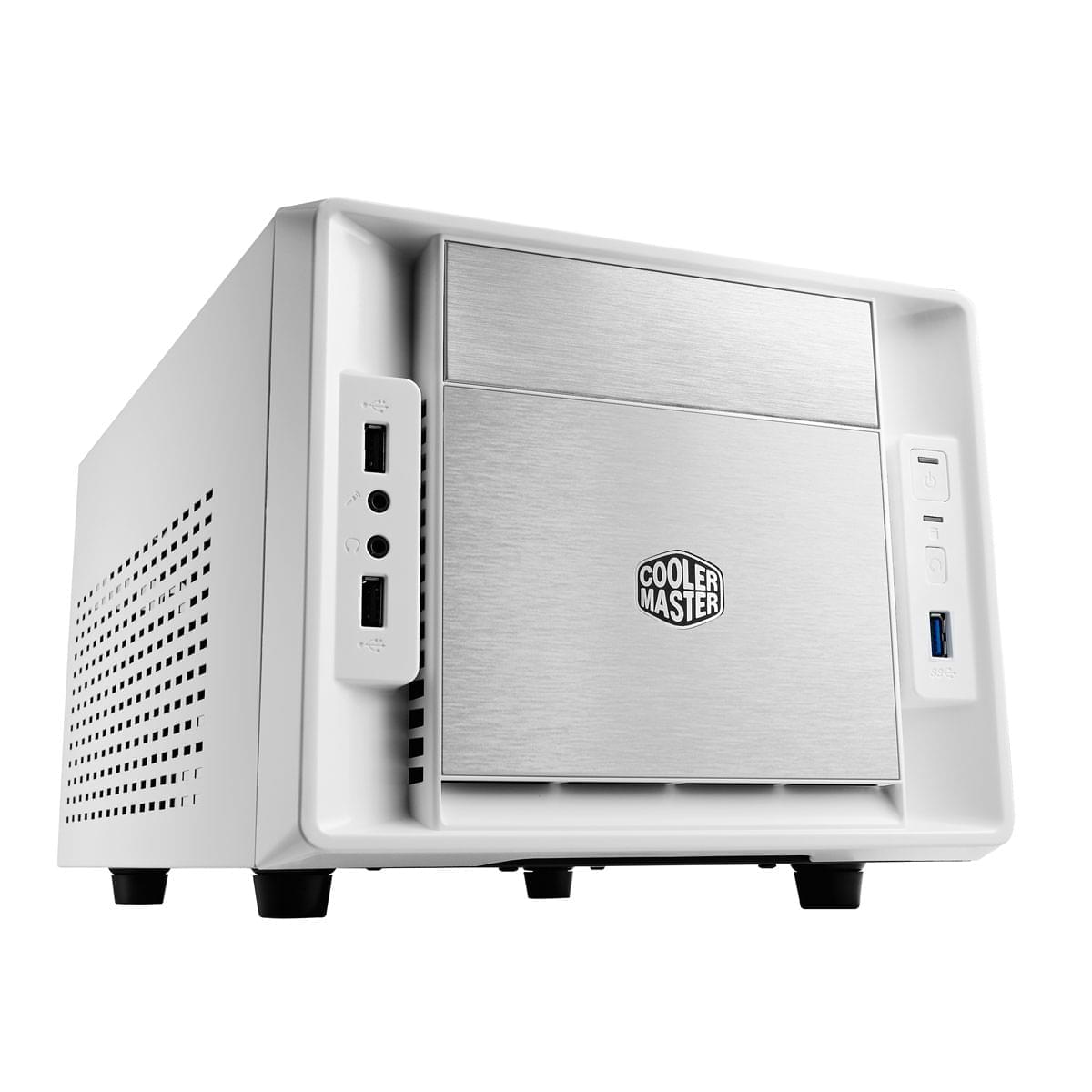 Boîtier PC Cooler Master Elite 120 Blanc RC-120A-WWN1 - mT/Sans Alim/ITX