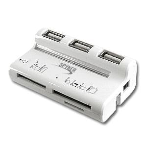 Lecteur carte mémoire Spyker Lecteur MSD-SDHC-MS Externe USB