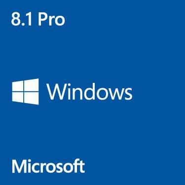 Logiciel système exploitation Microsoft Windows 8.1 PRO 64B COEM