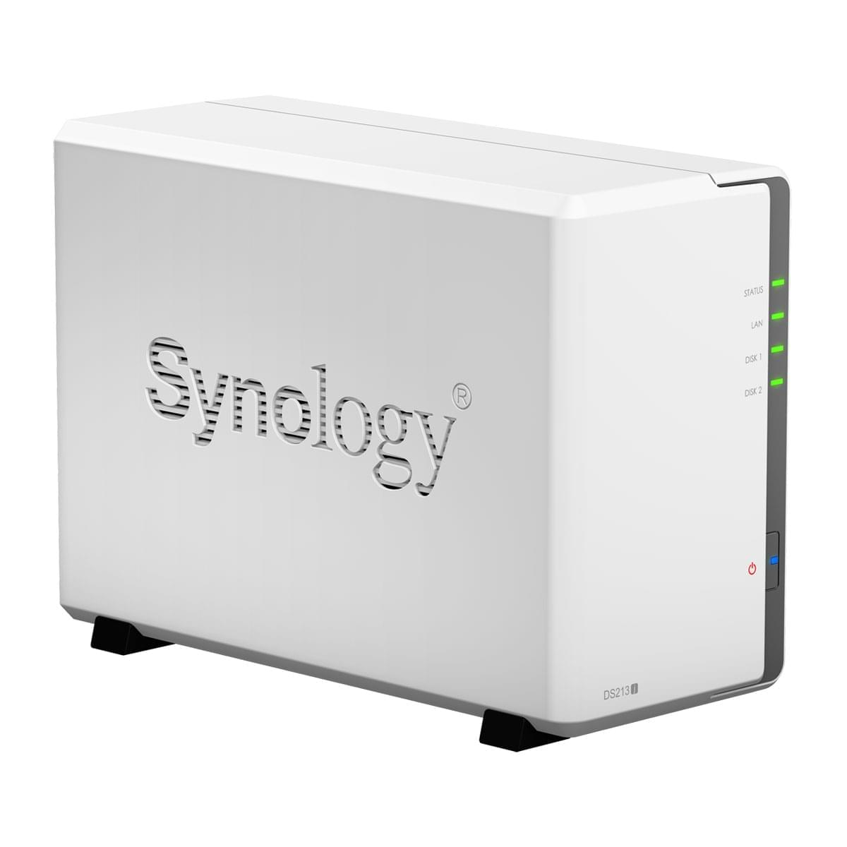 Serveur NAS Synology DS213J - 2 HDD