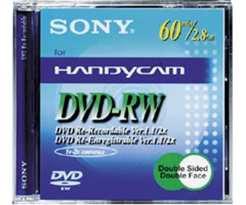 Consommable stockage Sony DVD-RW (8cm) 2.8Go - DMW 60