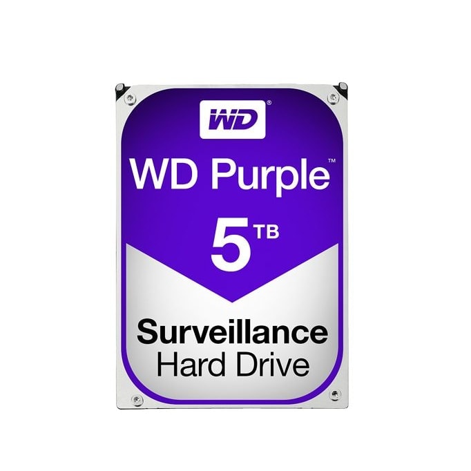 Disque dur 3.5" interne WD 5To Purple SATA III 64Mo - WD50PURX