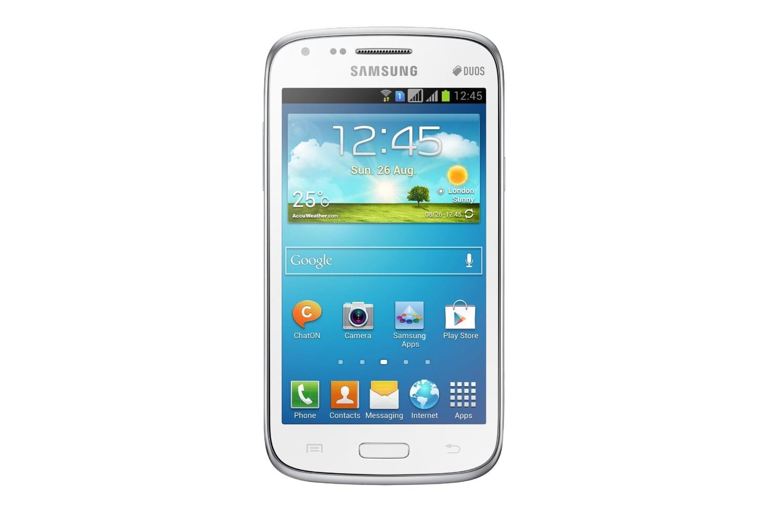 Téléphonie Samsung Galaxy Core Dual SIM Chic White i8262