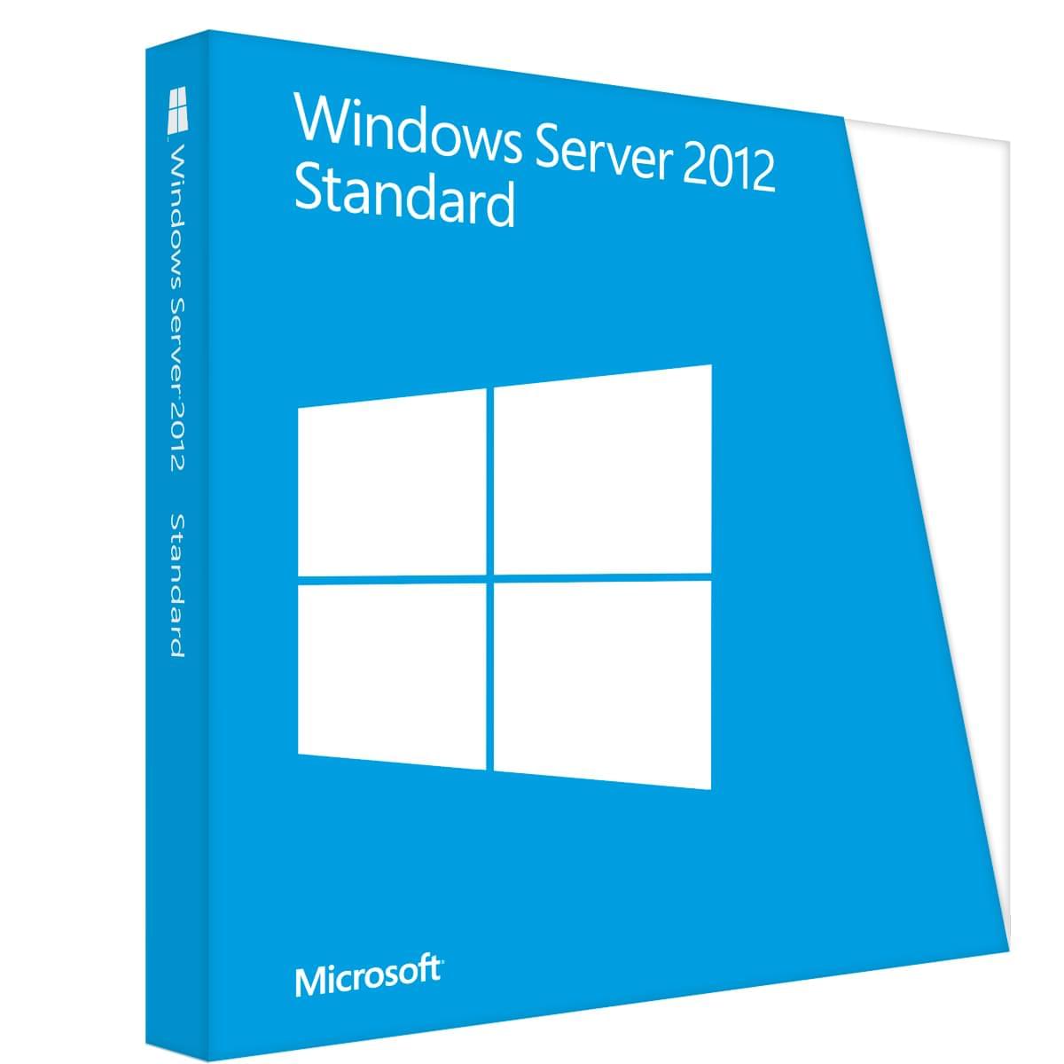 Logiciel système exploitation Microsoft Windows Server 2012 Standard COEM