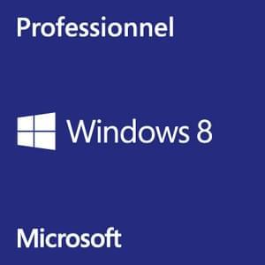 Logiciel système exploitation Microsoft Windows 8 Professionnel 64B COEM