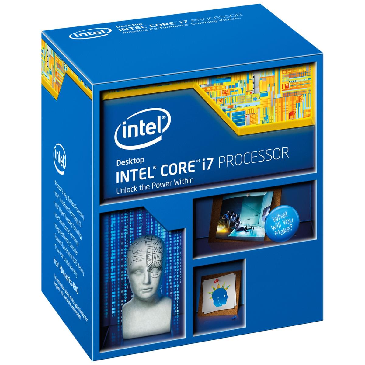 Processeur Intel Core i7 4790K - 4GHz/8Mo/LGA1150/BOX