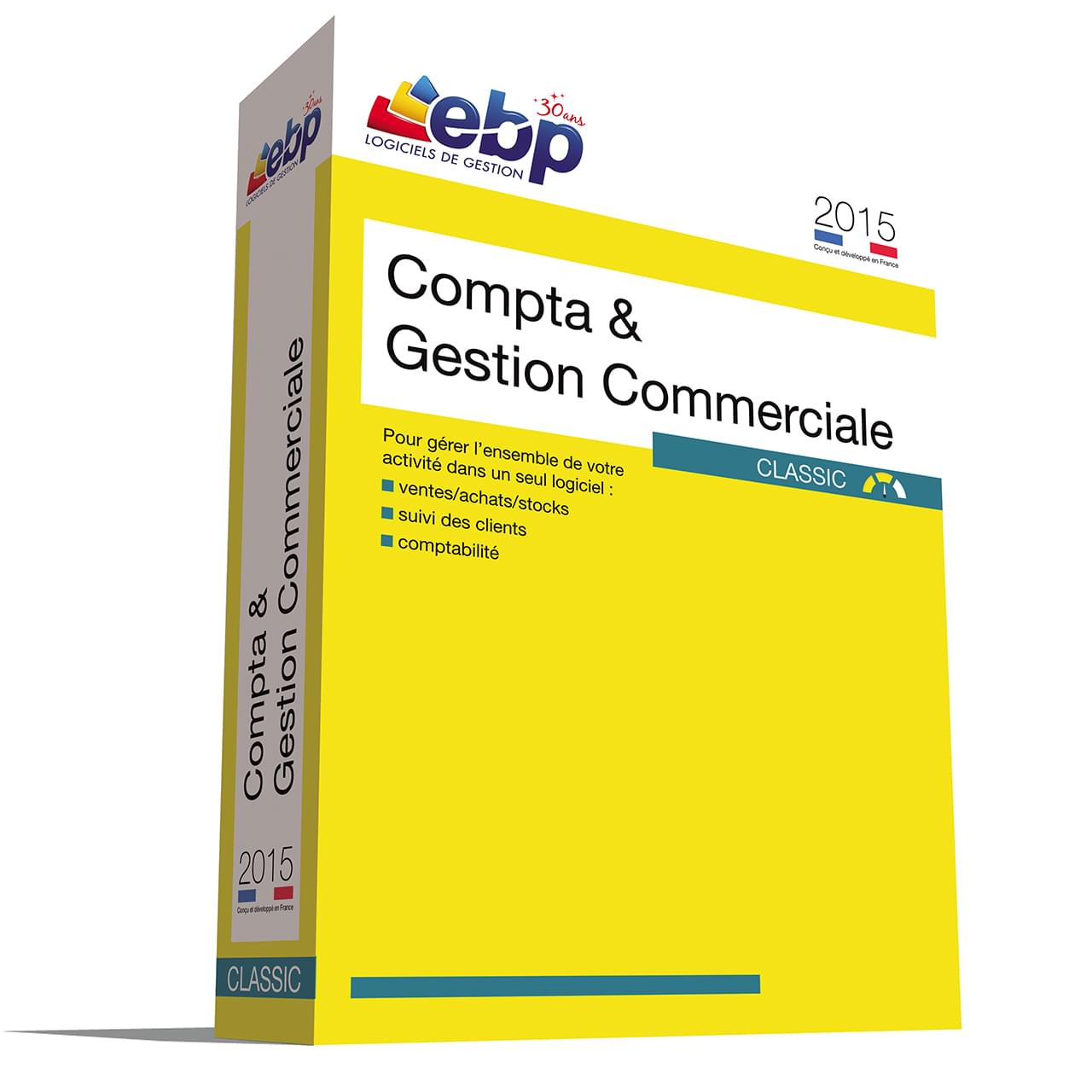 Logiciel application EBP Compta & Gestion Commerciale Classic 2015