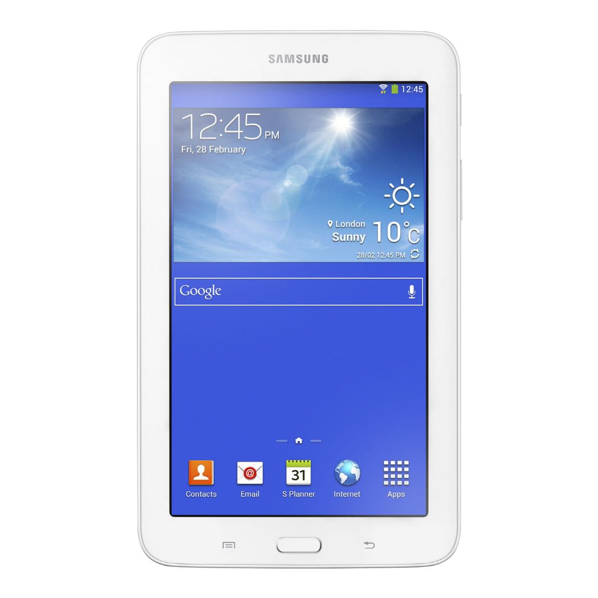 Tablette tactile Samsung Galaxy Tab 3 Lite T110 - Blanc/8Go/7"/JB