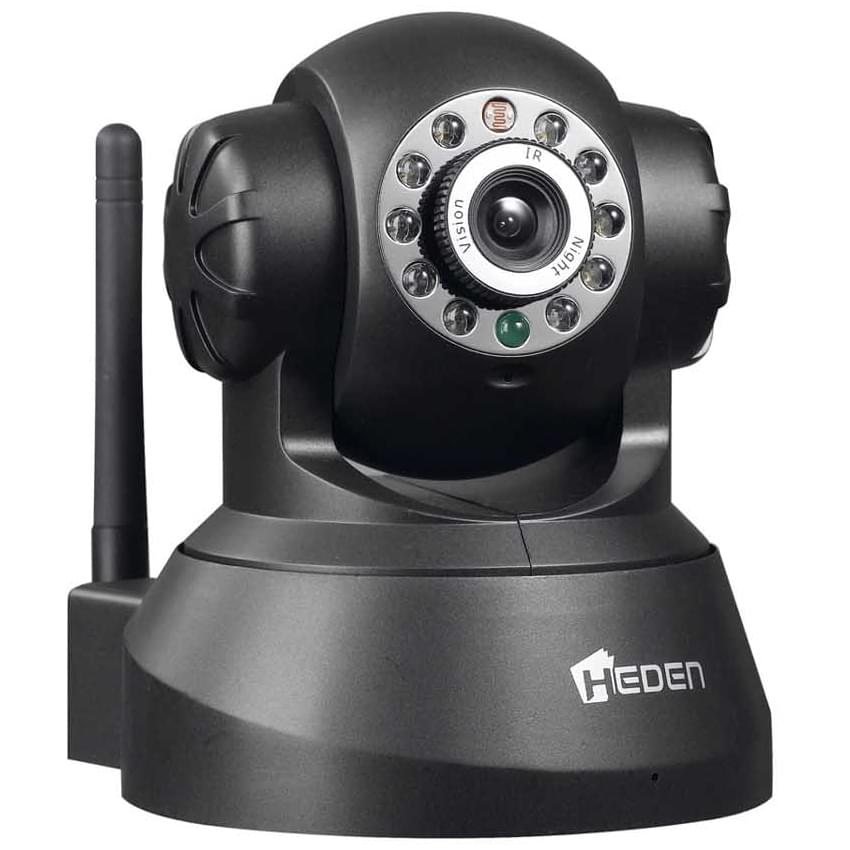 Webcam Heden VisionCam WiFi Motorisée 2.4BK - Cam. IP/RJ45/WiFi