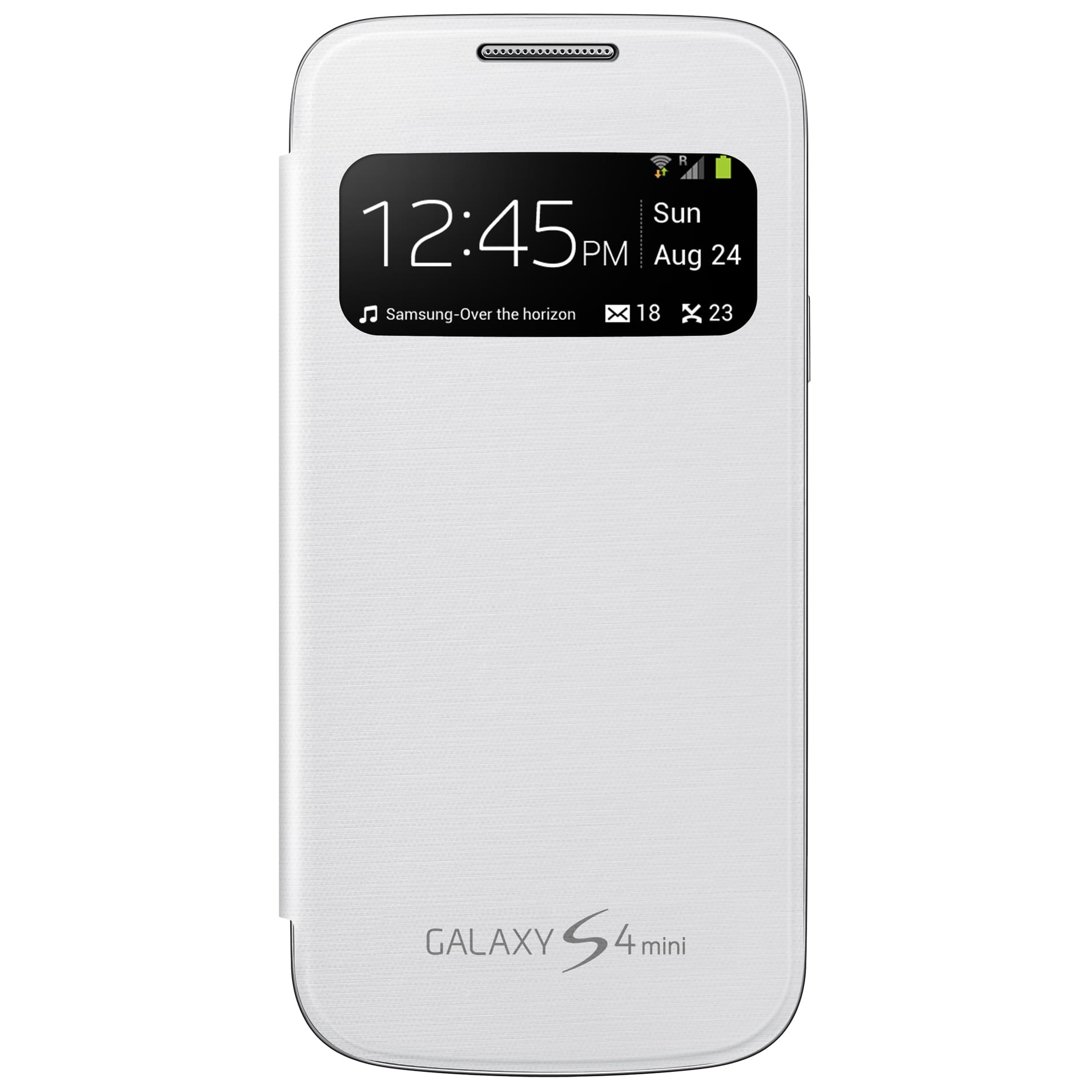 Accessoire téléphonie Samsung S View Cover Galaxy S4 Mini White