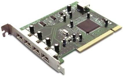 Carte contrôleur D-Link PCI 5 ports USB2 DU-520