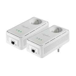 Adaptateur CPL Devolo 1373 HomePlug AV (200Mb) avec prise - Pack de 2