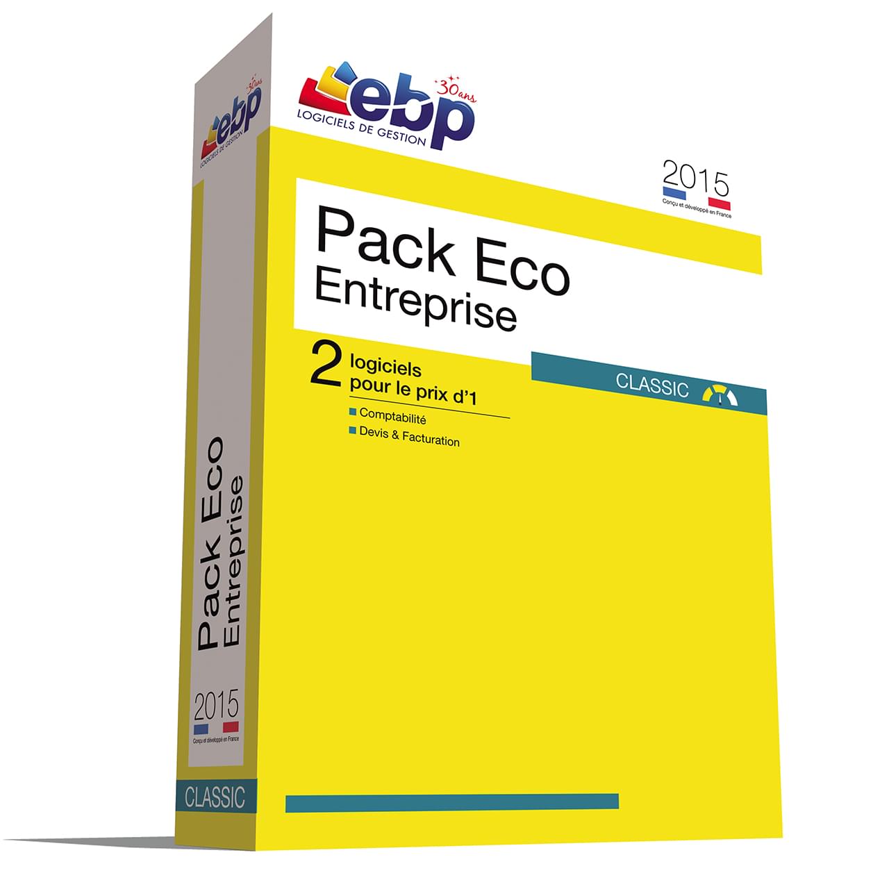 Logiciel application EBP Pack Eco Entreprise Classic 2015