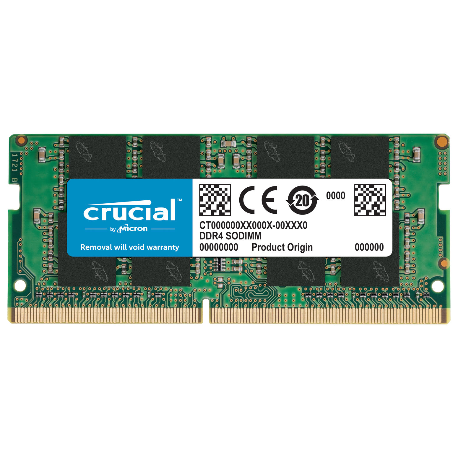 Mémoire PC portable Crucial SO-DIMM 8Go DDR4 3200 CT8G4SFRA32A