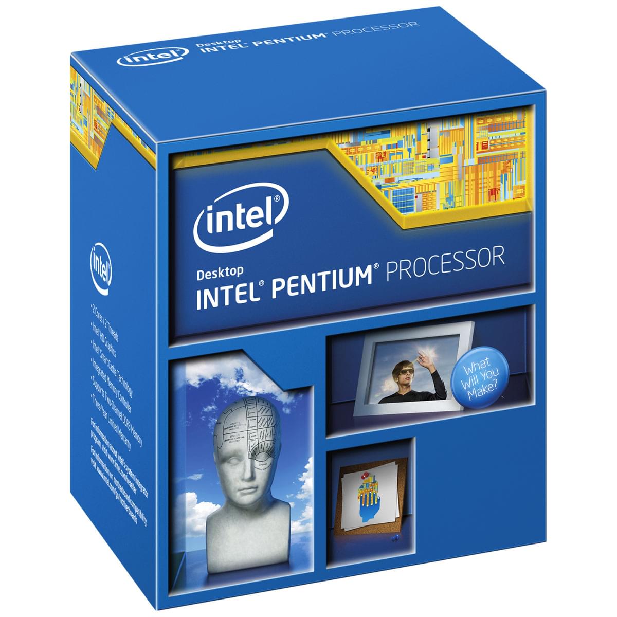 Processeur Intel Pentium G3450 - 3.4GHz/3Mo/LGA1150/BOX 