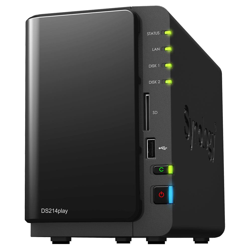 Serveur NAS Synology DS214play - 2 HDD