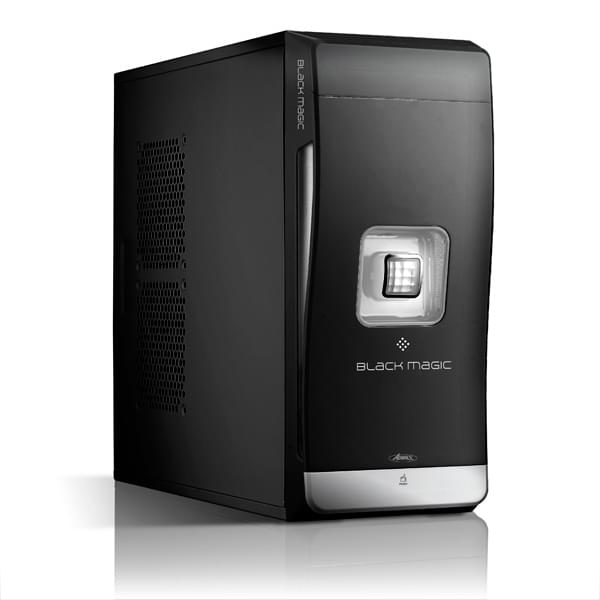 Boîtier PC Advance Black Magic 8112W0 Noir/Blanc - MT/sans Alim/ATX