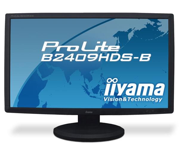 Ecran PC Iiyama PLB2409HDS-B1 - 24"/Wide/FHD/HDMI/2ms/Pivot/Black