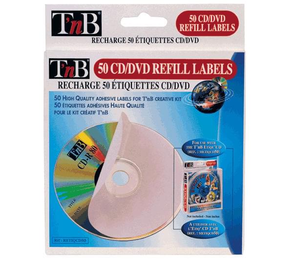 Réparation téléphonie Cybertek Etiquettes CD (x50)