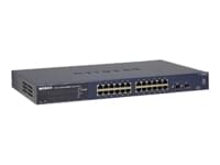 Switch Netgear 24 ports 10/100/1000 GS724T Rackable