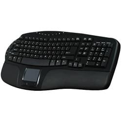 Clavier Perixx Periboard 507 - ergonomique avec touchpad - USB