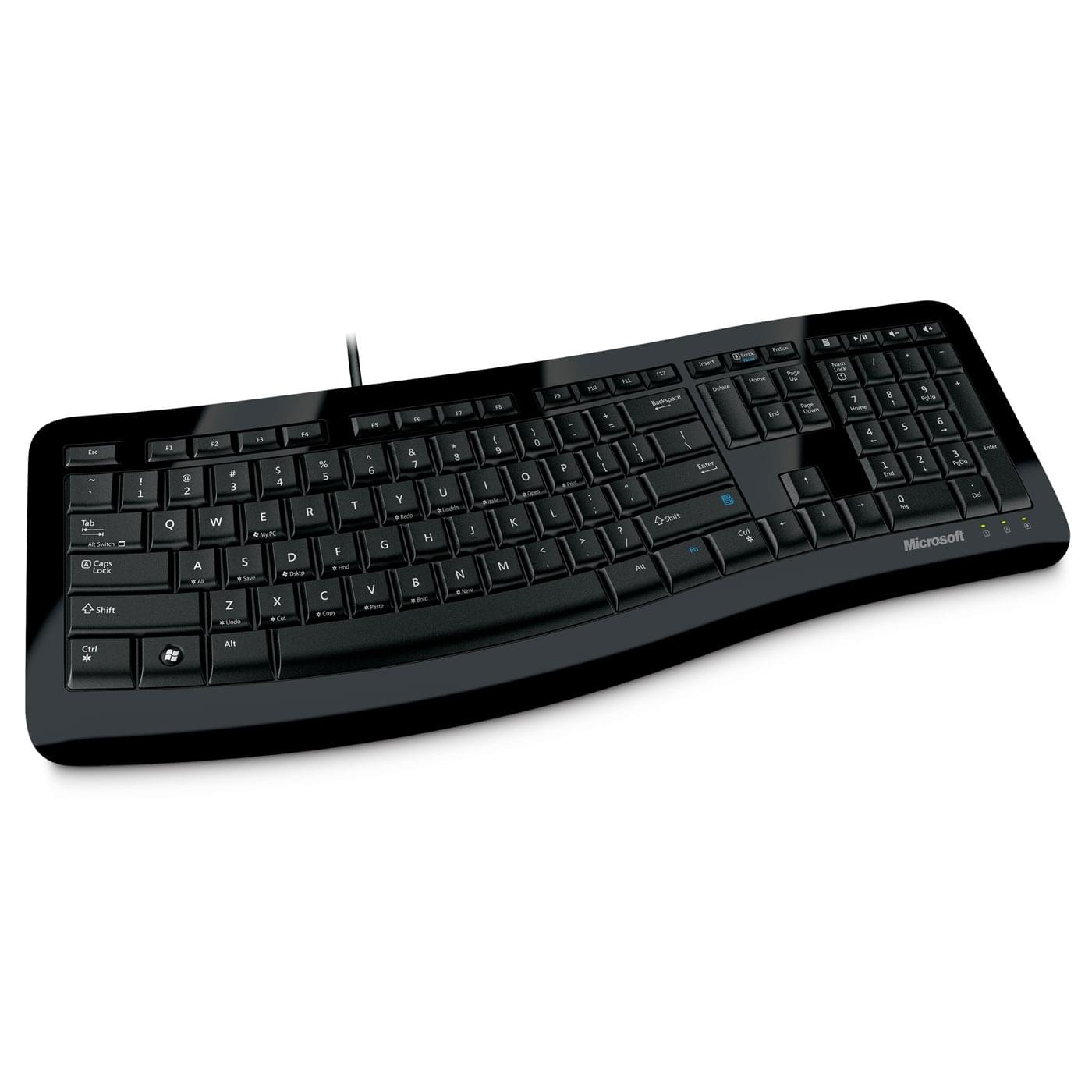 Clavier PC Microsoft Comfort Curve Keyboard 3000