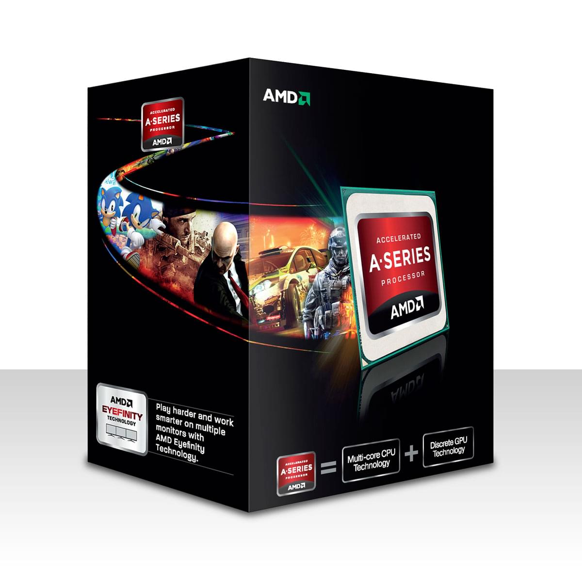 Processeur AMD A6-5400K -3.6GHz/1Mo/SKFM2/BOX