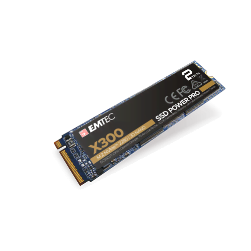 Disque SSD Emtec 256Go M.2 NVMe Gen3 - ECSSD256GX300