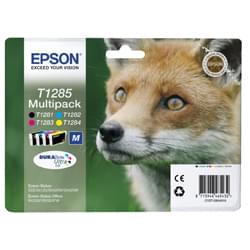 Conso Imprimante Epson Multipack T1285 couleur et noir