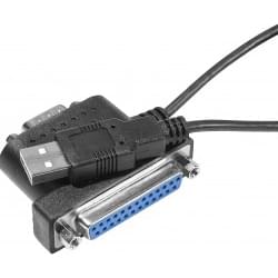 Connectique PC No Name Cable USB vers DB9 (M) + parallele (F)