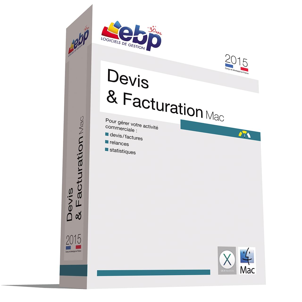 Logiciel application EBP Devis et Facturation MAC 2015
