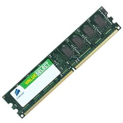 Mémoire Corsair ValueSelect 2Go DDR2-667 PC5400