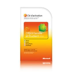 Logiciel-Suite bureautique Microsoft Office Famille/Etudiant 2010 COEM