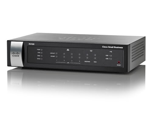 Routeur Cisco RV320 Dual WAN Router 4 Ports Gigabit