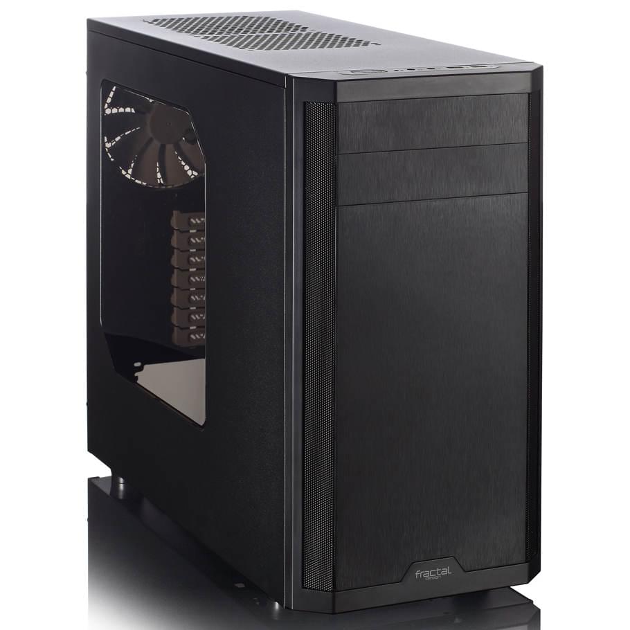 Boîtier PC Fractal Design Core 3500 Window Black - MT/Sans Alim/ATX/USB3.0
