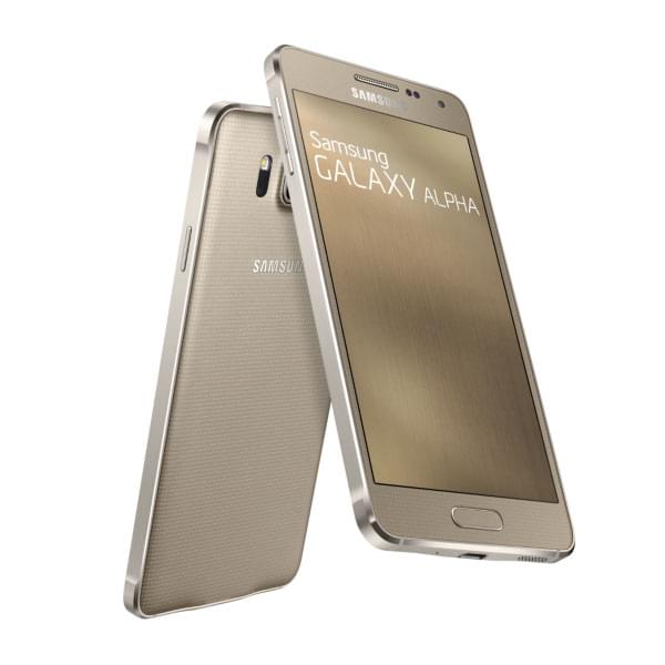 Téléphonie Samsung Galaxy Alpha 32Go Gold G850F