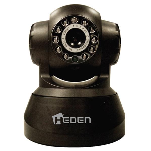 Caméra / Webcam Heden VisionCam Filaire Motorisée - Caméra IP/RJ45 Noire