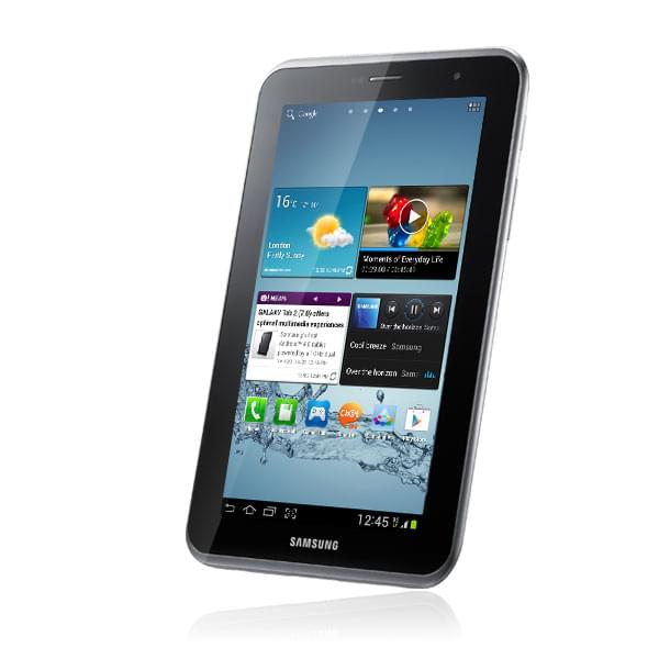 Tablette tactile Samsung Galaxy Tab 2 P3100TSEXEF - Argent/16Go/3G/7"/ICS