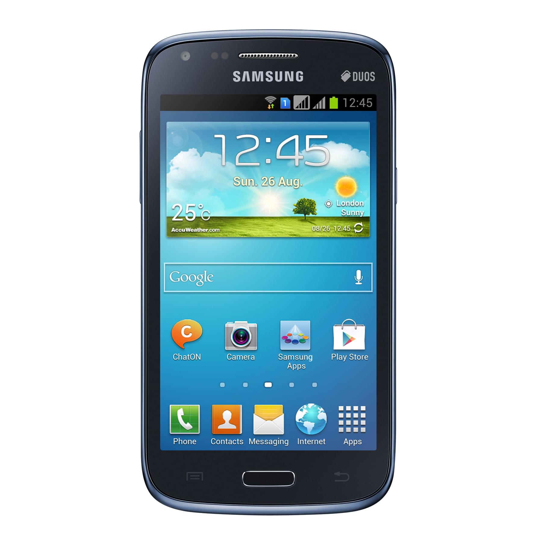 Téléphonie Samsung Galaxy Core Dual SIM Metallic Blue i8262