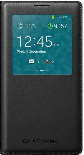 Accessoire téléphonie Samsung S View Cover pour Galaxy Note 3 Noir