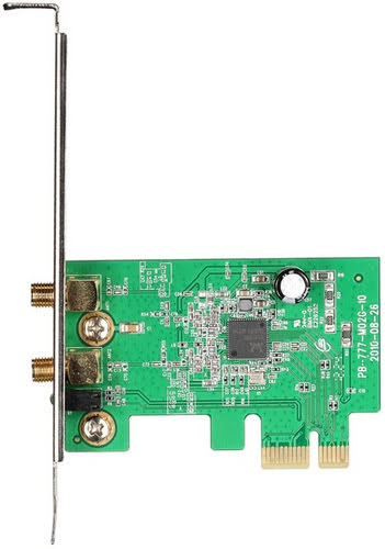 Carte réseau Netis PCI-E WiFi 802.11 N,B,G - LP/strd./300MB