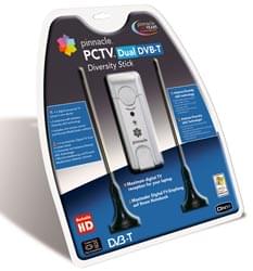 Carte TV Pinnacle PCTV Dual DVB-T Diversity Stick (2xTNT)