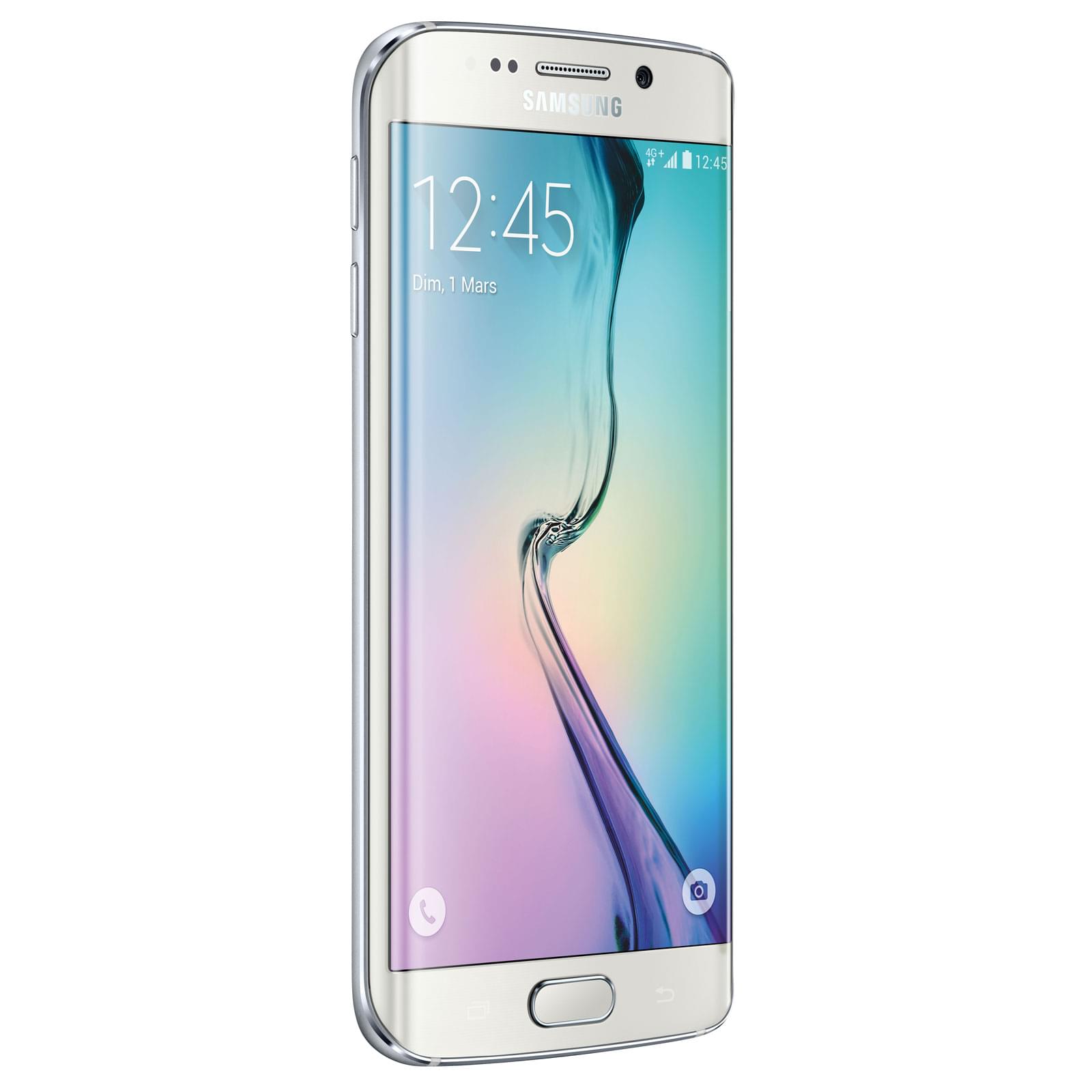 Téléphonie Samsung Galaxy S6 Edge 64Gb White G925F