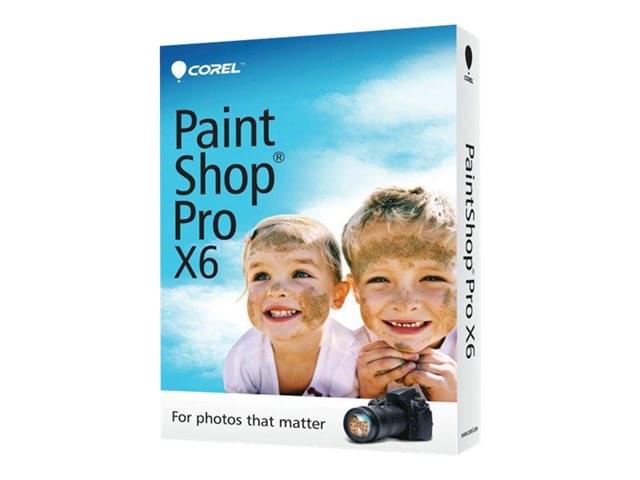Logiciel application Corel PaintShop Pro X6